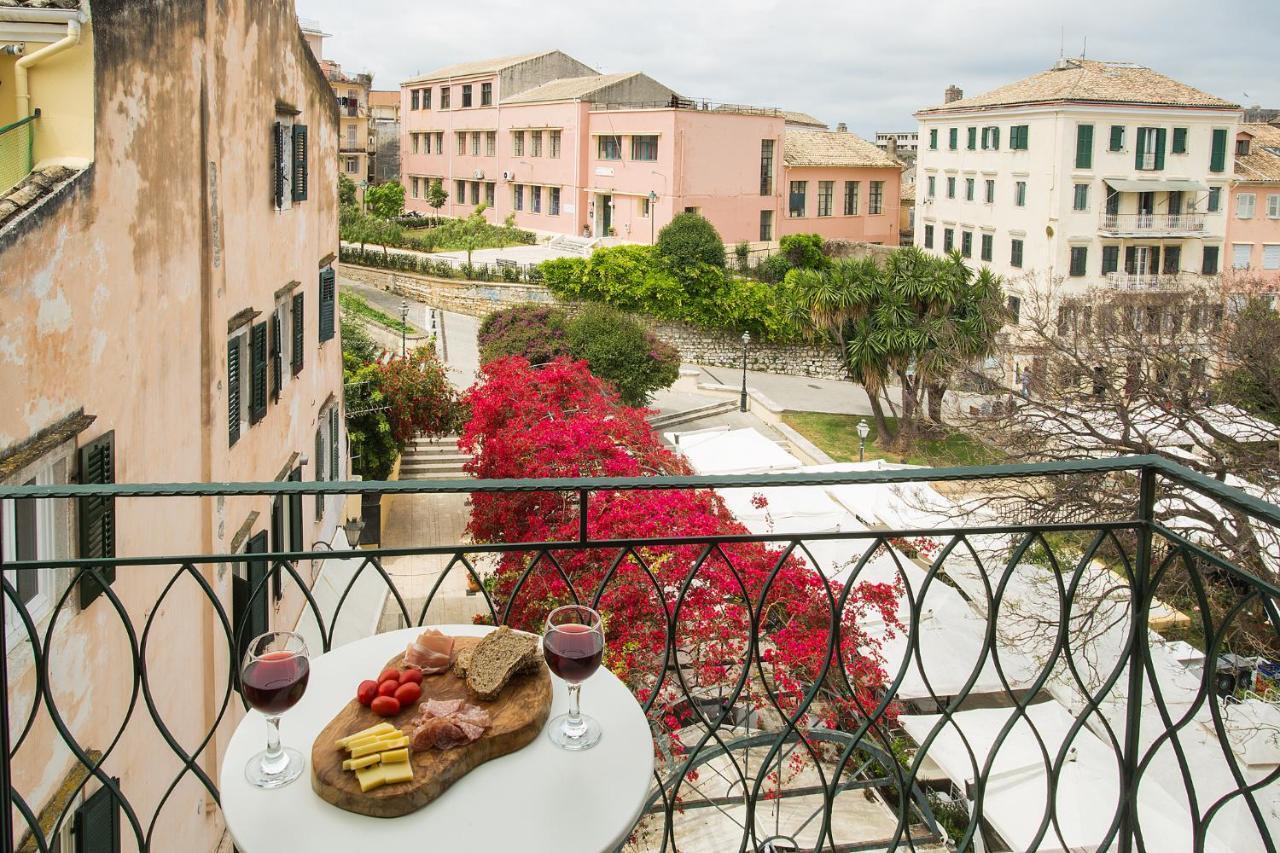 Deluxe Town Hall Square Flat In Historical Center 3 Corfu  Exterior foto